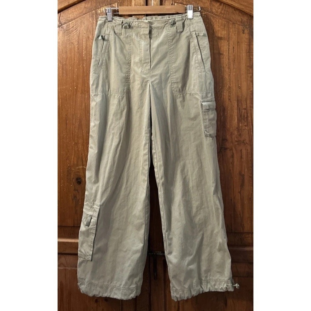 Women's Marks and Spencer Utility Safari Trousers Pants UK 8 US 4 Cargo Pockets